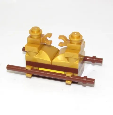 LEGO 7621 - Indiana Jones - Lost Ark of the Covenant build only. 6.6L long bars
