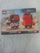 LEGO BrickHeadz: Marvel 40668 Captain America & Red Hulk