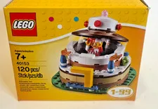 NEW LEGO SET 40153 Birthday Table Decoration Cake TOPPER NUMBER AGE SEALED BOX