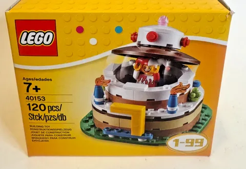 NEW LEGO SET 40153 Birthday Table Decoration Cake TOPPER NUMBER AGE SEALED BOX