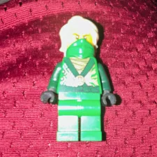 LEGO NINJAGO Lloyd Garmadon Green Ninja White Hair Minifigure rebooteNJO01041pc