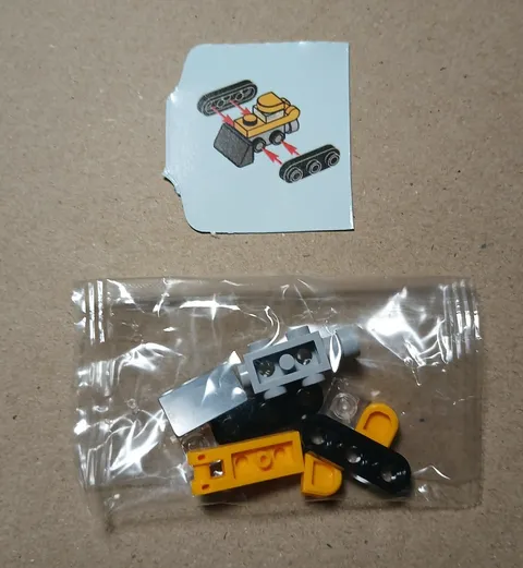 LEGO City 60475 Bulldozer Christmas Advent Calendar Pieces - Sealed
