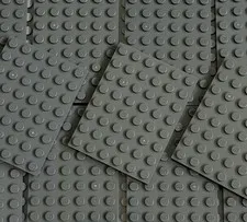100% Authentic Lego Basic Plate 6x8 Building Blocks Qty 10 No 3036