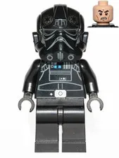 LEGO [No Color/Any Color] Imperial TIE Fighter Pilot - Rebels sw0621 Used Genuin