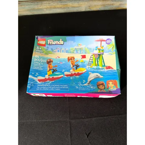 LEGO Friends Beach Water Scooter 42623 NEW Multicolor 84pc Set Leo Candi Dolphin