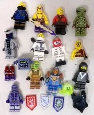 LEGO Ninjago Hidden Side Nexo Knights Minifigure Lot El Fuego Jay Kai