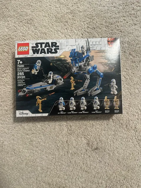 LEGO Star Wars 75280 501st Legion Clone Troopers SEALED Set / 285 pcs