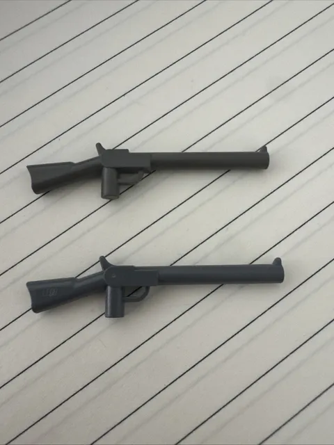 LEGO® 30141 Rifles in Dark Grey Western Indian Lot of 2