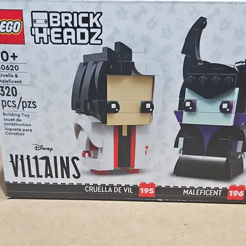 LEGO BrickHeadz Disney Villains Cruella & Maleficent 40620 320 pcs