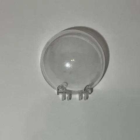 LEGO Windscreen 8 x 8 x 3 Canopy Dome Half Sphere Dual 2 Fingers 95198 Clear