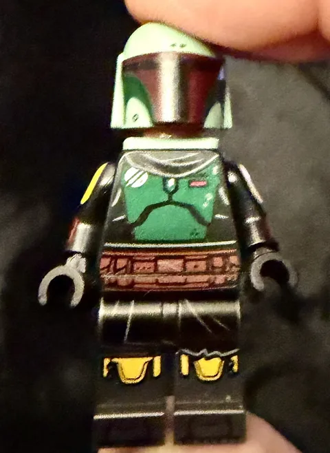 LEGO Star Wars Boba Fett with Repainted Beskar Armor and Jet Pack