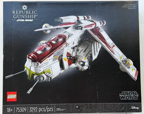 RARE LEGO Star Wars UCS Republic Gunship (Imperial Misprint) (75309) NEW SEALED