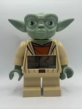 LEGO - Star Wars "The Clone Wars" - Yoda - 7 Inch Tall Figurine Alarm Clock