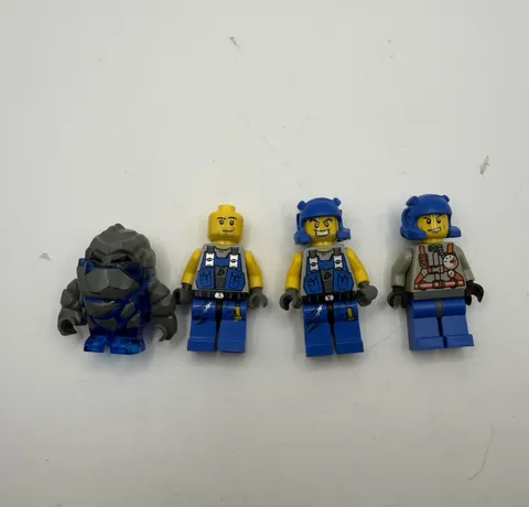 LEGO Power Miners Rock Monster Minifigures Lot