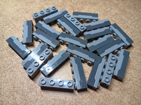 LEGO BULK LOT OF 24 PROJECTILE LAUNCHER SPRING SHOOTER 1X4 #15301