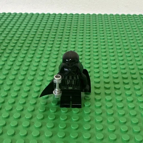 LEGO Star Wars Darth Vader Minifigure sw0004a 7262 10131 Light Bluish Gray head