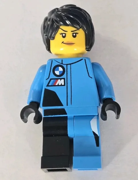 LEGO Speed Champions Minifigure sc110 BMW M4 GT3 Driver No Helmet
