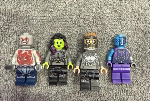 LEGO Marvel Set 76081, Drax ,Star-Lord  ,Gamora, Nebula Lot ,76081