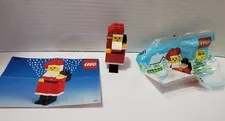 GT1 Lego 1627 Holiday  Christmas Santa 100% Complete Instructions & Packaging
