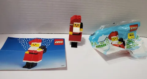 GT1 Lego 1627 Holiday  Christmas Santa 100% Complete Instructions & Packaging