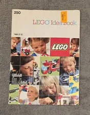 LEGO 250 Idea Book Partial Sticker Sheet 1987 80s Space Castle Knight Town