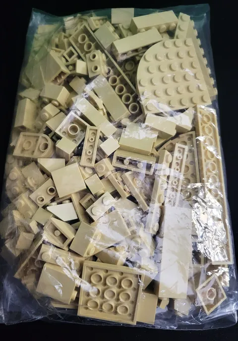 LEGO By The Pound Beige Bricks 8.5 oz Bag