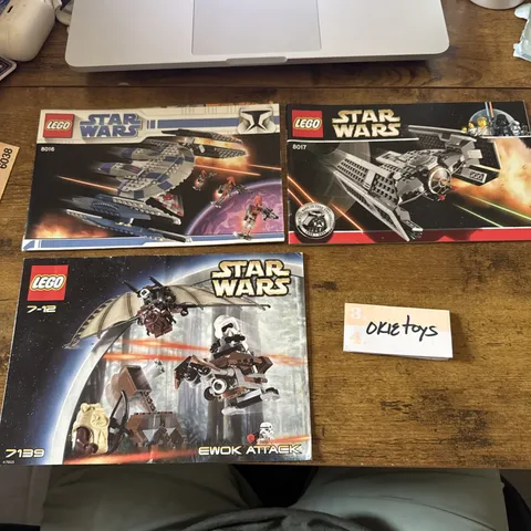 LEGO Star Wars 8016, 8017, 7139 Instructions Manual Only