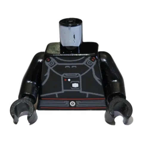 Lego Moff Gideon Minifigure Torso Star Wars sw1160 Mandalorian Part 973pb4498c01