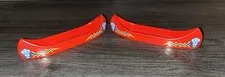 2 LEGO Red Canoes Vintage Islanders Stickers Boat 6021pb01 6256 6264 6278