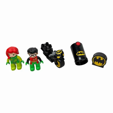 Lego Duplo Replacement Poison Ivy, Robin, Motorcycle, Cannon Lot