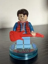 LEGO Dimensions Back to the Future Marty McFly Minifigure w/ Guitar 71201