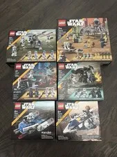 Lego Star Wars Set Lot Sealed 6x