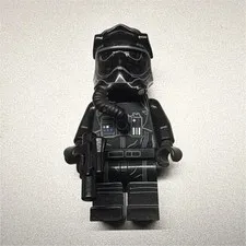 LEGO Star Wars TIE Pilot Minifigure Black Helmet with Blaster Accessory