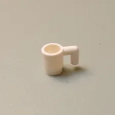 Lego x1 White Utensil Cup, 3899 (028-297)