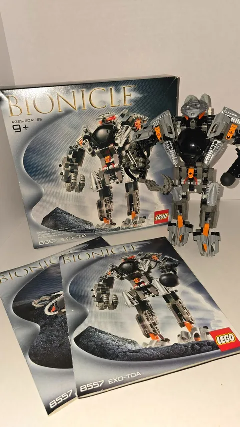 LEGO BIONICLE: Exo-Toa (8557) 100% Complete With Manuals