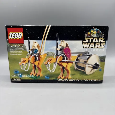 LEGO Star Wars Gungan Patrol 7115 Brand NEW Sealed / CLEAN BOX / UNOPENED