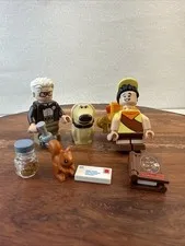 Lego Disney Up Minifigures Carl Dug(Dog) & Russell - 3 Mini Figures Ships Fast!