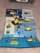 Lego Aquazone 1806 Underwater Scooter 100% Complete with Instructions