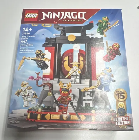 LEGO NINJAGO Legacy 71866 Ninja Character Display Limited Edition 447 pcs 14+
