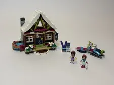 Lego Friends Snow Resort Chalet 41323 Used No Box/Instructions See Details