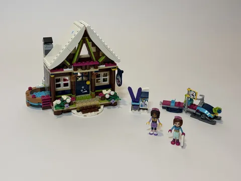 Lego Friends Snow Resort Chalet 41323 Used No Box/Instructions See Details