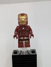 LEGO Marvel Iron Man Mark 50 Minifigure 76108 76125 Infinity sh498 sh0498 Crack