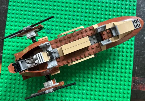 Lego Star Wars 9496 Desert Skiff USED COMPLETE NO MINIFIGS build only