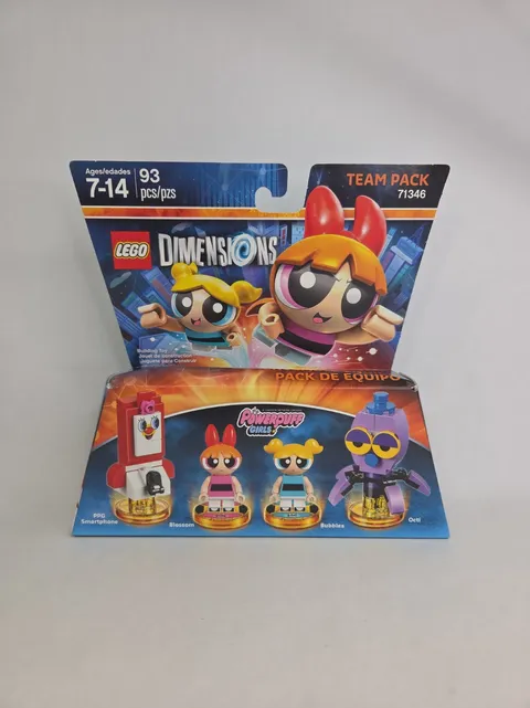 LEGO Dimensions 71346 Powerpuff Girls Team Pack NEW Sealed Slight Box Wear