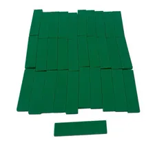 LEGO Parts Tile 1x4 GREEN Part # 2431 (31 pcs) Free Shipping