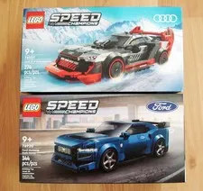 Lego Speed Champion AUDI S1 e-tron quattro 76921 & FORD MUSTANG DARK HORSE 76920