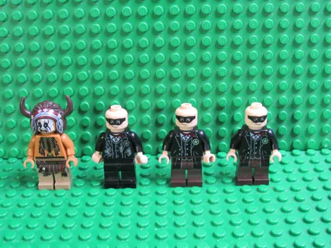 Lot of Lego Disney the Lone Ranger minifigures Tonto Red Knee Torso NH23
