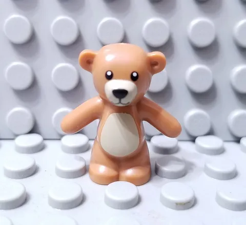 LEGO Medium Dark Flesh Teddy Bear Minifigure Accessory