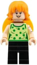 LEGO® Minifig op010 - Nami - Yellowish Green Top