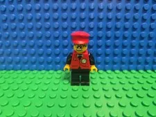 LEGO Infomaniac Minifigure 9247 Retired Vintage Town inf002 CMF Lot Rare HTF 